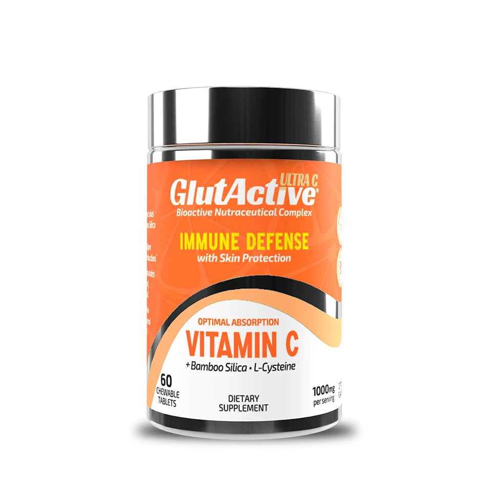 Immune booster, collagen synthesis, antioxidant protection | Vitamin C, L-cysteine and Bamboo silica