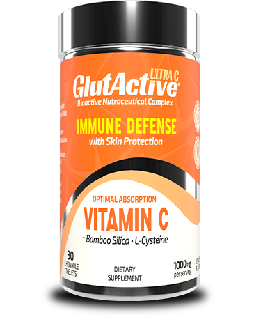 GlutActive Blue x 60 Tab + UltraC x 30 Tab | Bundle | 60 + 30 Chewable Tablets